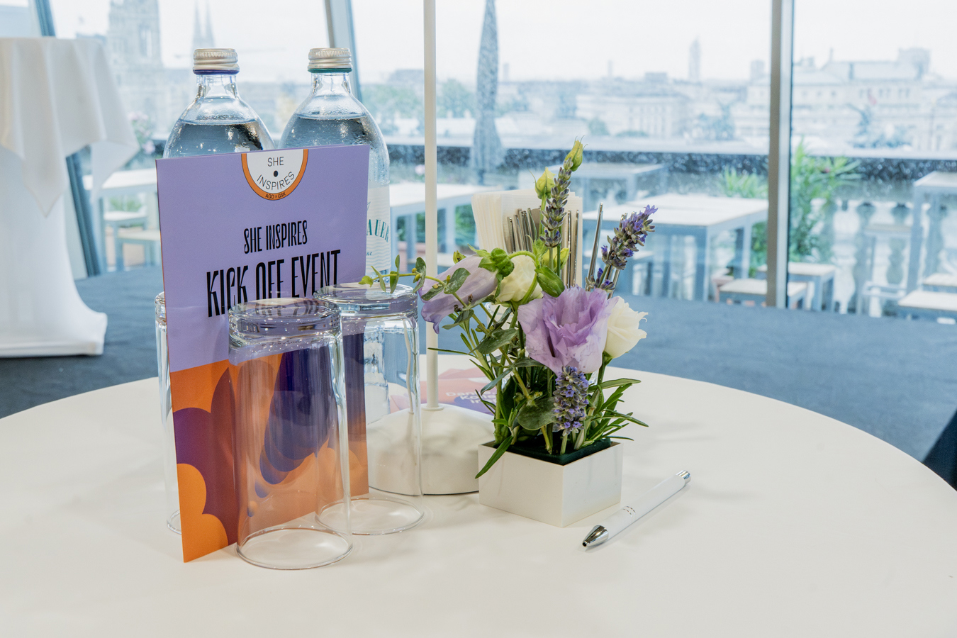 Videonachbericht vom She Inspires Kick Off im Justizcafé